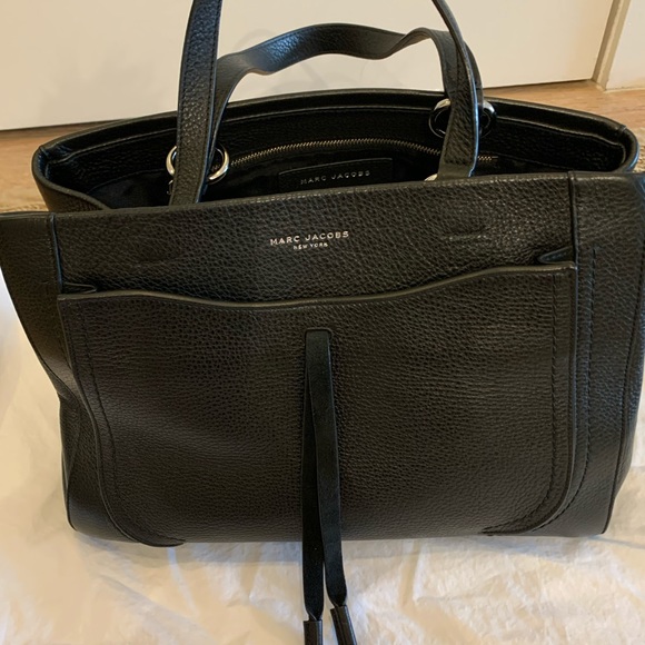 Marc Jacobs Maverick black leather tote bag - Picture 3 of 14
